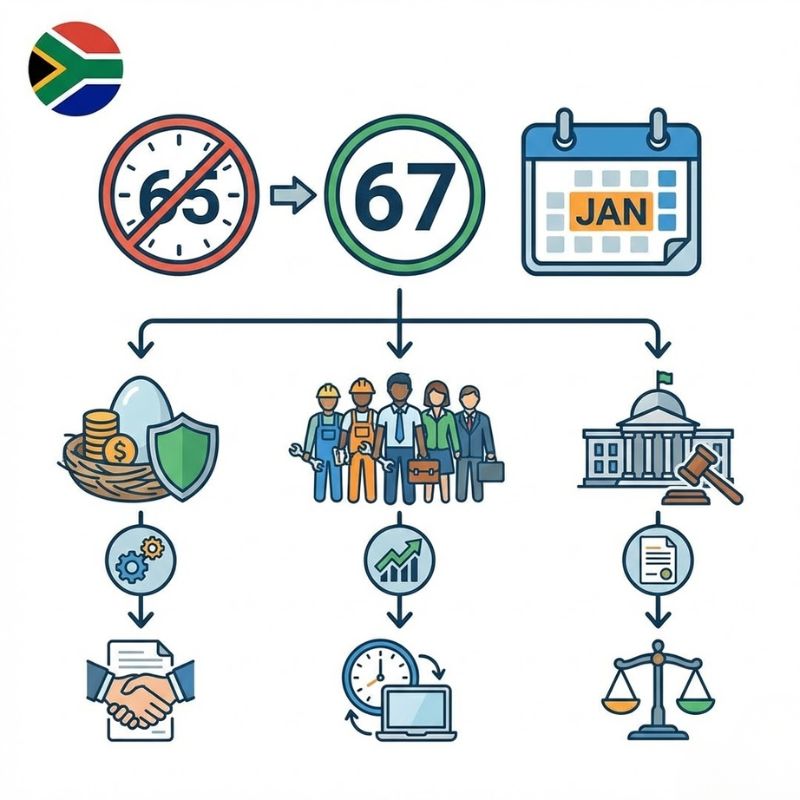 Implements Retirement Age Changes