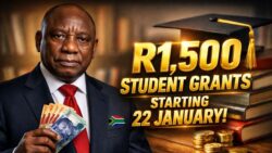 NSFAS January Payout Begins as R1,500 Monthly Student Grants Roll Out From 28 January