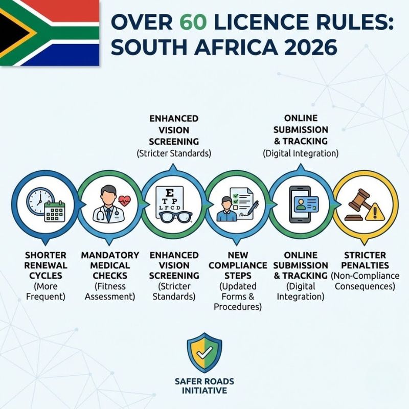 Over 60 Licence Rules South Africa 2026