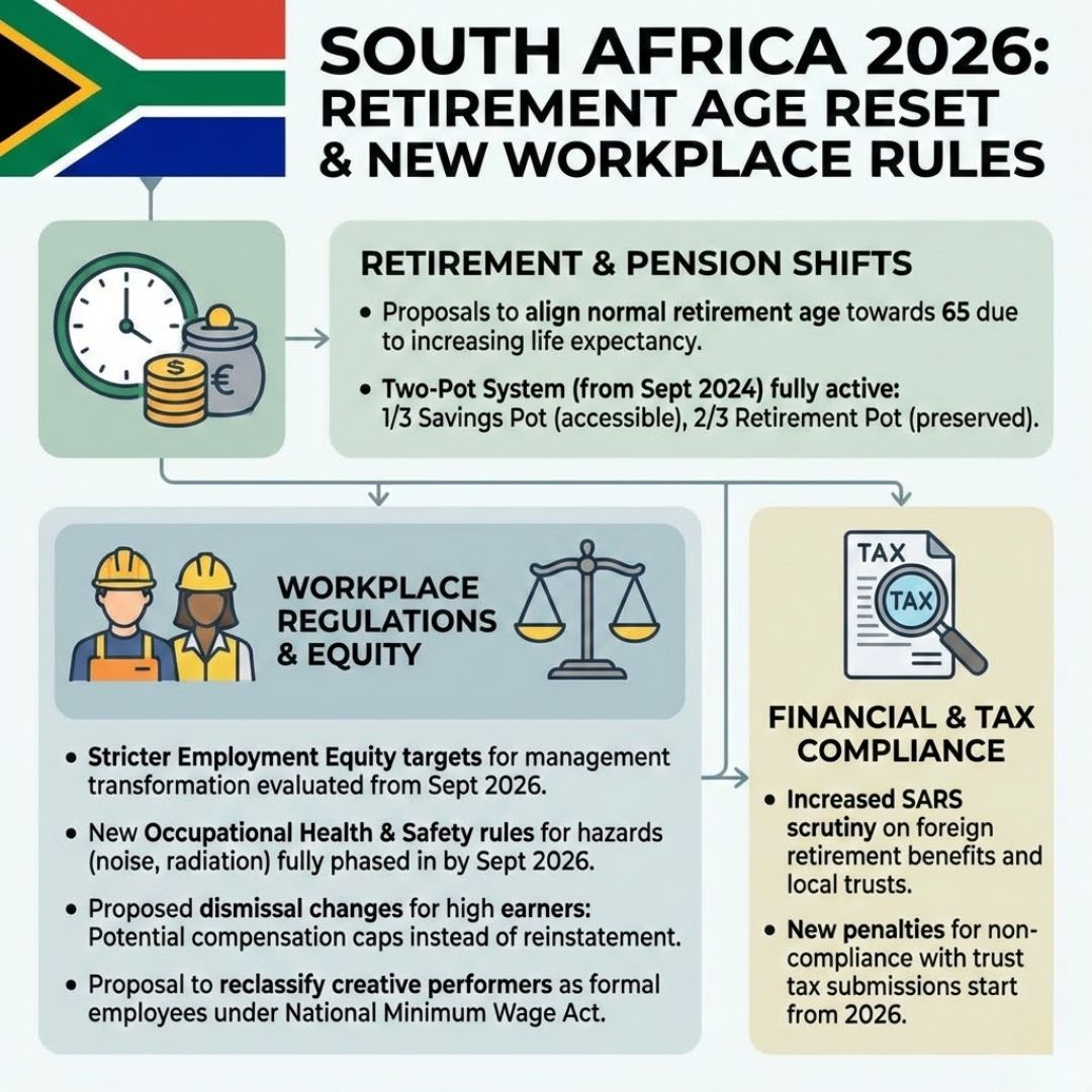 South Africa Retirement Age