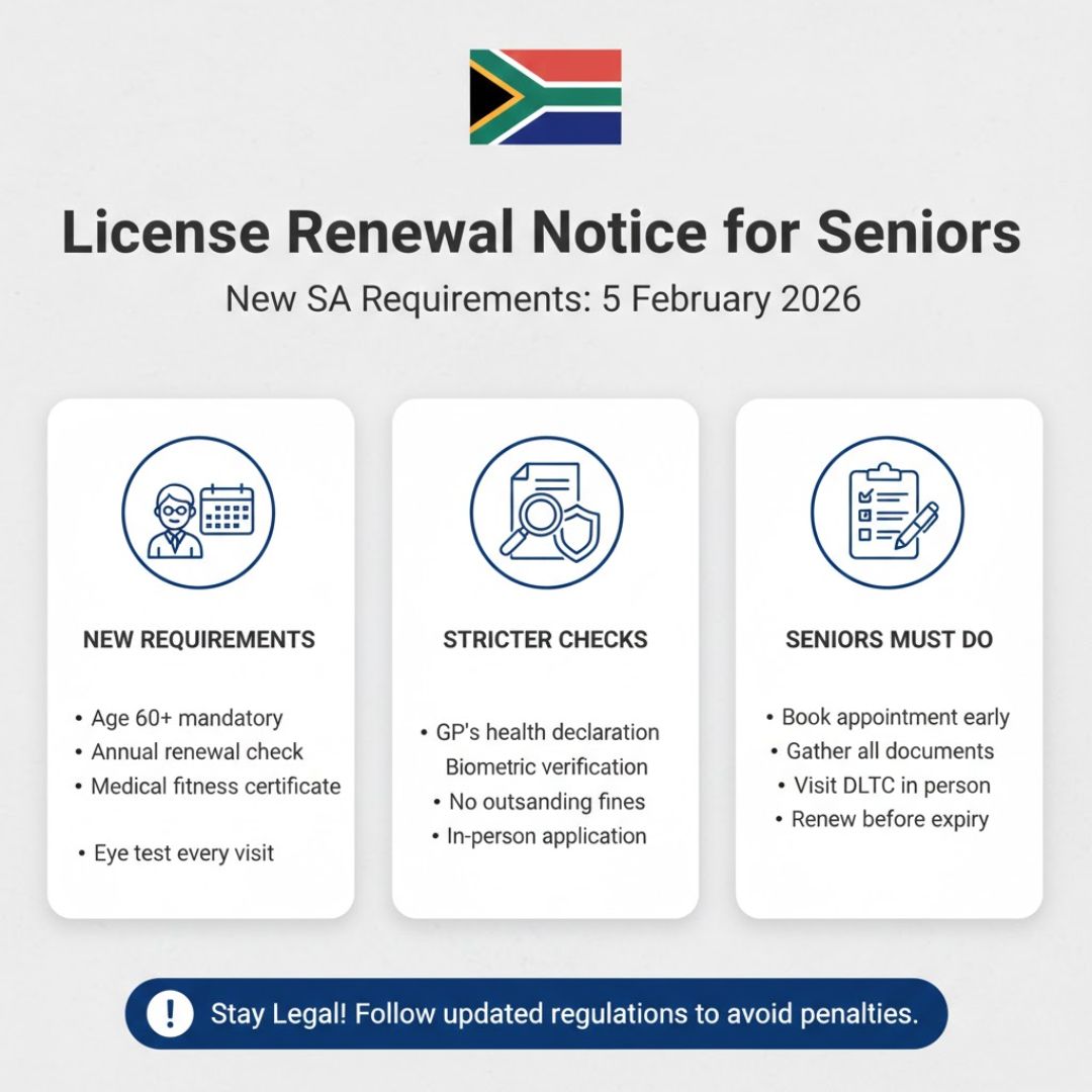  South Africa Requirements
