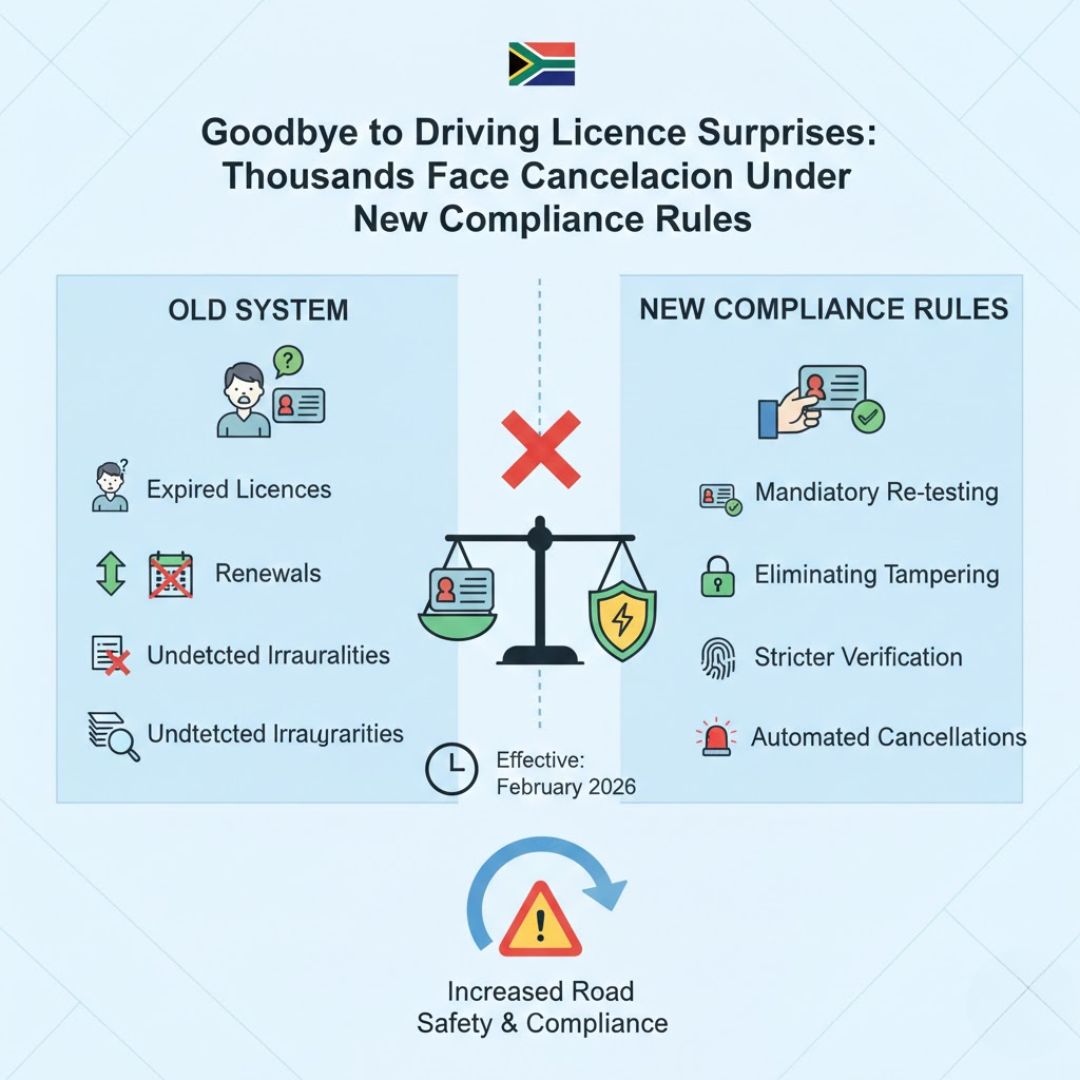 Goodbye to Driving Licence Surprises