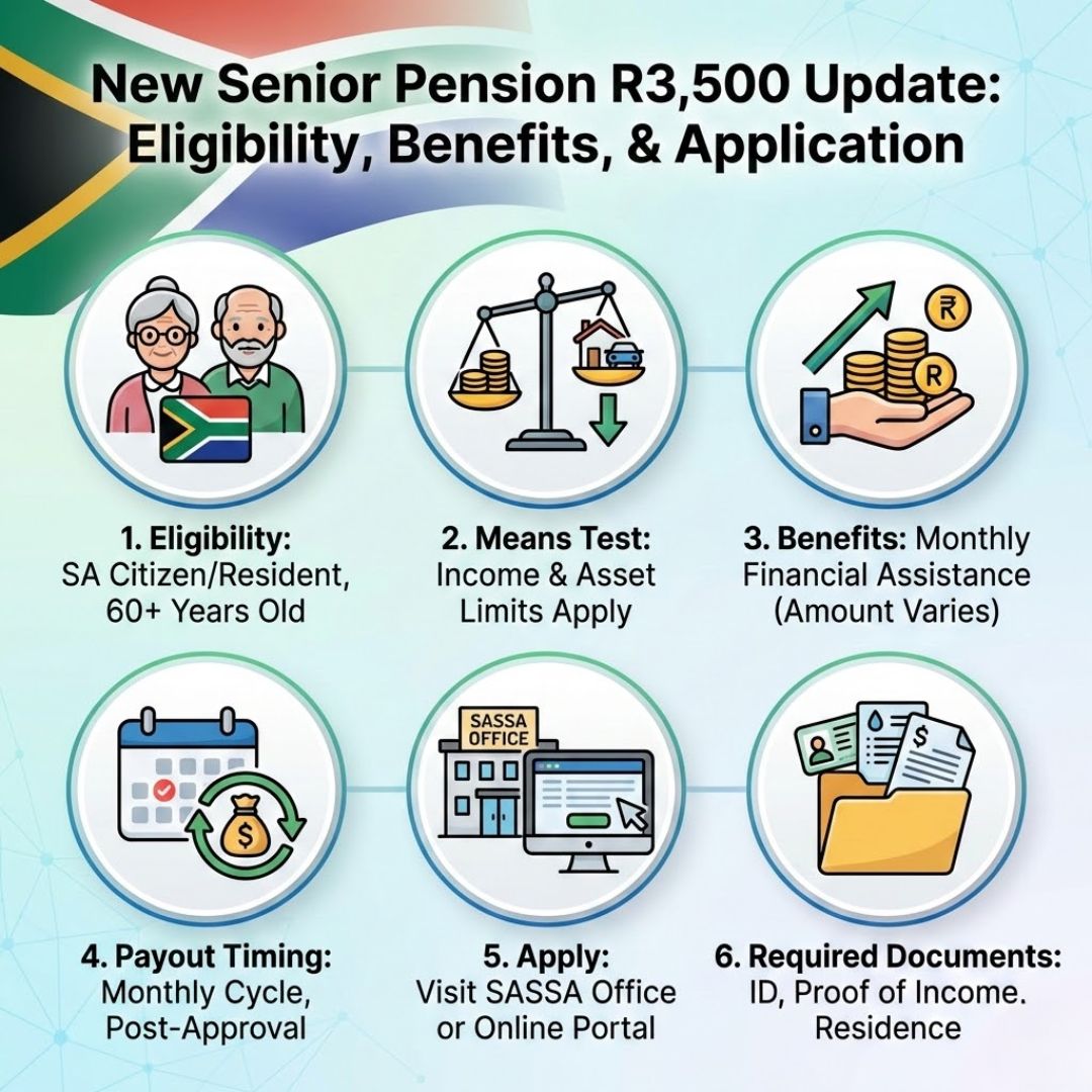 New Senior Pension R3,500 update 