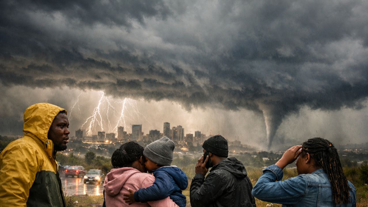 Severe Thunderstorms Alert Gauteng 