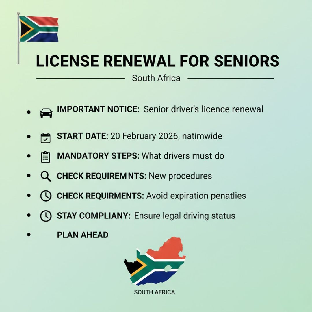 South Africa Licence Renewal